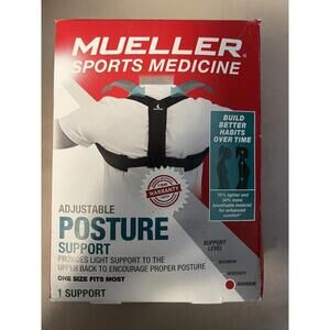 MUELLER Posture Corrector Sports Medicine Women Men Support Adjustable Back OS